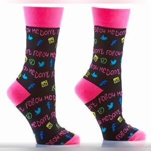 NWT … YO SOX “Don’t Follow Me” Socks